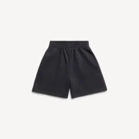 Lapset – mustat haalistuneet juoksushortsit