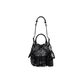 Le Cagole -pieni bucket-laukku ”Black” 7024321VG9Y1000