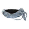 Le Cagole Xs -Denim-olkalaukku ”Blue” 6713092109U4715