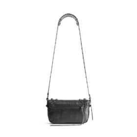 Le Cagole Xs Flap Bag Metallized ”Metalic Grey” 7190822AAWR1314