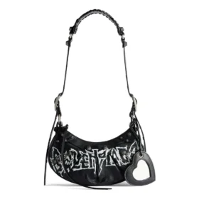 Le Cagole XS-olkalaukku DIY Metal ”Black” 6713092AAXE1090