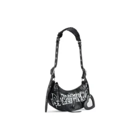Le Cagole XS-olkalaukku DIY Metal ”Black” 6713092AAXE1090