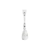 Le Cagole Xs -olkalaukku, DIY Metal, ”White”, 6713092AAXE9066