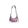 Le Cagole XS -olkalaukku, leopardikuvioinen ”Pink” 6713092AAV75651