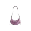 Le Cagole XS -olkalaukku, leopardikuvioinen ”Pink” 6713092AAV75651