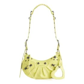 Le Cagole Xs -olkalaukku ”Lime” 6713091VG9Y7302