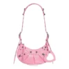 Le Cagole XS-olkalaukku ”Pink” 6713091VG9Y5812