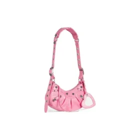 Le Cagole XS-olkalaukku ”Pink” 6713091VG9Y5812