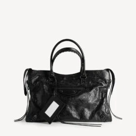 Le city bag large, musta