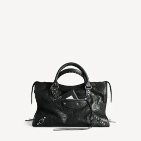 Le city bag medium, musta
