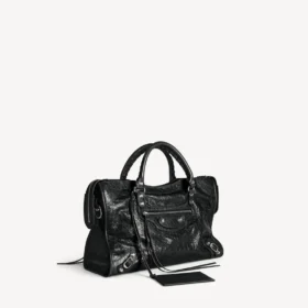 Le city bag medium, musta