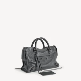 Le city bag medium, vulkaaninen kivi