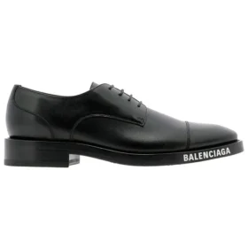 Logo Cap Toe -derbykengät ”Black” 590716WA7201000