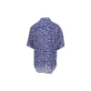 Logo Strips Minimal -silkkipaita ”Blue Dirty White” 681813TNL054644