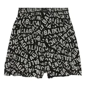 Logo Strips -pyjamashortsit ”Black” 719975TML211269