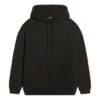 Logohuppari, keskileveä istuvuus ”Washed Black” 600583TLVB81146