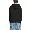 Logohuppari, keskileveä istuvuus ”Washed Black” 600583TLVB81146