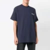 Logokuvioinen lyhythihainen unisex-paita, tummansininen 556150TAV444128