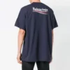 Logokuvioinen lyhythihainen unisex-paita, tummansininen 556150TAV444128