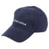 Logolla brodeerattu gabardiinihattu BLGA-531588-410B7-BL