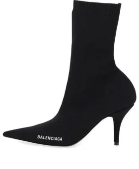 Logolla varustetut sukkasaappaat ”Black” 616246W18021090
