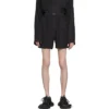 Logopainetut pyjamashortsit ”Black” 719975TON041000