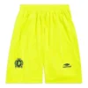 Löysät jalkapalloshortsit ”Neon Yellow” 777709TPVW47110