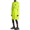 Löysät jalkapalloshortsit ”Neon Yellow” 777709TPVW47110