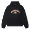 Maison Balenciaga -huppari, leveä istuvuus ”Black” 674986TLVJ21074