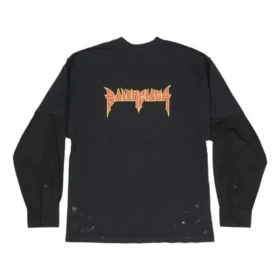 Metallikerrostettu T-paita ”Black Faded” 698631TMV881055 Metallikerrostettu T-paita ”Black Faded” 698631TMV881055