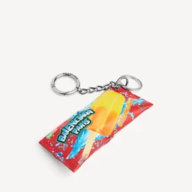 Miesten avaimenperä/koriste-snackpussi, punainen