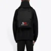 Miesten Balenciaga Alphabet Printing Loose Classic -paita, musta 620973TIVD41000