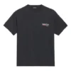 Miesten Balenciaga Alphabet Printing -lyhythihainen paita, musta 641675TIV521070