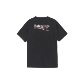 Miesten Balenciaga Alphabet Printing -lyhythihainen paita, musta 641675TIV521070 Miesten Balenciaga Alphabet Printing -lyhythihainen paita, musta 641675TIV521070