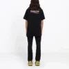 Miesten Balenciaga Alphabet Printing -lyhythihainen paita, musta 641675TIV521070