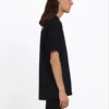 Miesten Balenciaga Alphabet Printing -lyhythihainen paita, musta 641675TIV521070