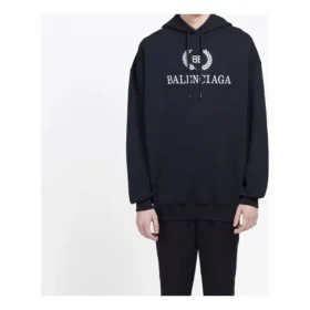 Miesten Balenciaga BB -rintalogopainatus, musta 556143TDV521000