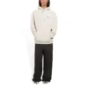Miesten Balenciaga-fleece, pitkähihainen, kermanvalkoinen 600583TJVA89055