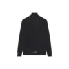Miesten Balenciaga FW21 Alphabet pitkähihaiset urheiluhousut, musta 661749444B81077