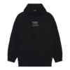 Miesten Balenciaga FW21 Boxy Loose -huppari, pitkähihainen, musta 651799TJV910107