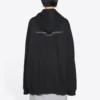 Miesten Balenciaga FW21 Boxy Loose -huppari, pitkähihainen, musta 651799TJV910107