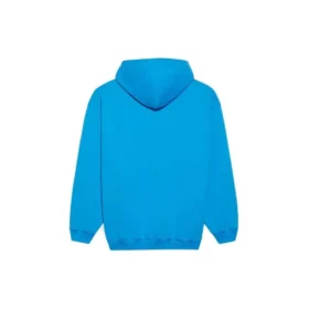 Miesten Balenciaga FW21 Logo-huppari, pitkähihainen, sininen 570811TIV557560 Miesten Balenciaga FW21 Logo-huppari, pitkähihainen, sininen 570811TIV557560