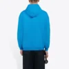 Miesten Balenciaga FW21 Logo-huppari, pitkähihainen, sininen 570811TIV557560