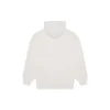 Miesten Balenciaga FW21 -logolla ja aakkosilla painettu huppari, pitkähihainen, kermanvalkoinen 570811TIV552970