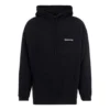 Miesten Balenciaga-huppari, vapaa-ajan, puhdasta puuvillaa, musta 570811TJV851070