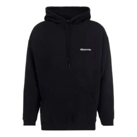 Miesten Balenciaga-huppari, vapaa-ajan, puhdasta puuvillaa, musta 570811TJV851070 Miesten Balenciaga-huppari, vapaa-ajan, puhdasta puuvillaa, musta 570811TJV851070