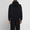 Miesten Balenciaga-huppari, vapaa-ajan, puhdasta puuvillaa, musta 570811TJV851070