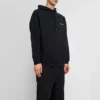 Miesten Balenciaga-huppari, vapaa-ajan, puhdasta puuvillaa, musta 570811TJV851070