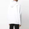 Miesten Balenciaga-huppari, vapaa-ajan, puhdasta puuvillaa, valkoinen 570811TJV859040