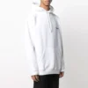 Miesten Balenciaga-huppari, vapaa-ajan, puhdasta puuvillaa, valkoinen 570811TJV859040